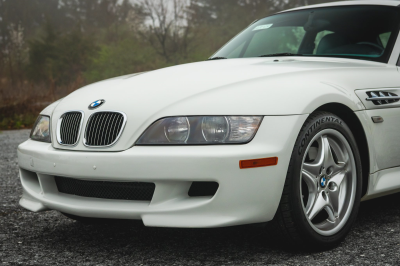 2000 BMW M Coupe in Alpine White 3 over Evergreen & Black Nappa