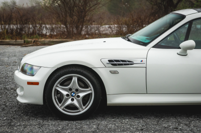 2000 BMW M Coupe in Alpine White 3 over Evergreen & Black Nappa
