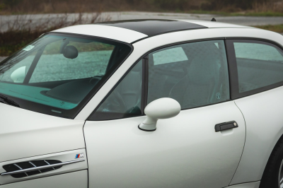 2000 BMW M Coupe in Alpine White 3 over Evergreen & Black Nappa