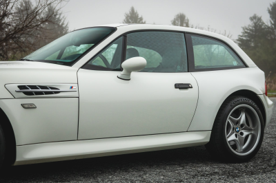 2000 BMW M Coupe in Alpine White 3 over Evergreen & Black Nappa