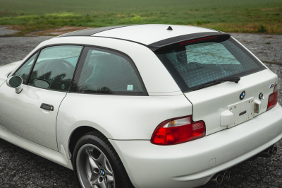 2000 BMW M Coupe in Alpine White 3 over Evergreen & Black Nappa