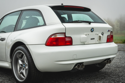 2000 BMW M Coupe in Alpine White 3 over Evergreen & Black Nappa