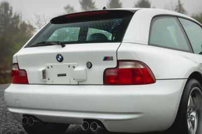 2000 BMW M Coupe in Alpine White 3 over Evergreen & Black Nappa