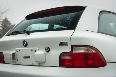 2000 BMW M Coupe in Alpine White 3 over Evergreen & Black Nappa