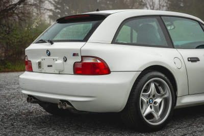 2000 BMW M Coupe in Alpine White 3 over Evergreen & Black Nappa