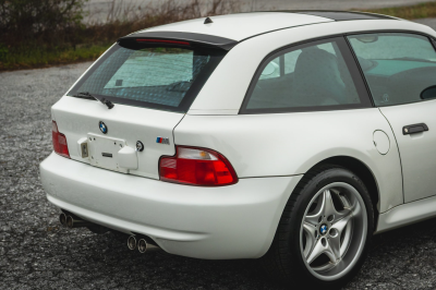 2000 BMW M Coupe in Alpine White 3 over Evergreen & Black Nappa