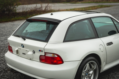 2000 BMW M Coupe in Alpine White 3 over Evergreen & Black Nappa