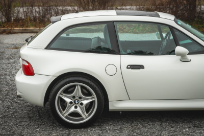 2000 BMW M Coupe in Alpine White 3 over Evergreen & Black Nappa