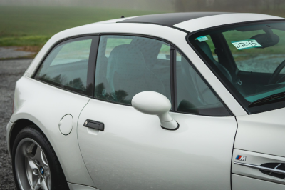 2000 BMW M Coupe in Alpine White 3 over Evergreen & Black Nappa