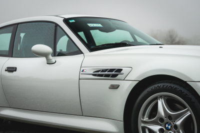 2000 BMW M Coupe in Alpine White 3 over Evergreen & Black Nappa