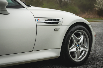 2000 BMW M Coupe in Alpine White 3 over Evergreen & Black Nappa