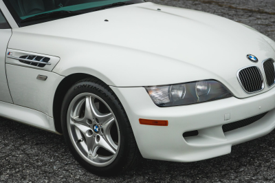 2000 BMW M Coupe in Alpine White 3 over Evergreen & Black Nappa