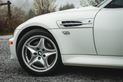2000 BMW M Coupe in Alpine White 3 over Evergreen & Black Nappa