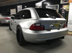 2000 BMW M Coupe in Titanium Silver Metallic over Dark Gray & Black Nappa