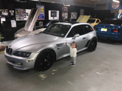 2000 BMW M Coupe in Titanium Silver Metallic over Dark Gray & Black Nappa