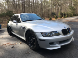 2000 BMW M Coupe in Titanium Silver Metallic over Dark Gray & Black Nappa