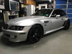 2000 BMW M Coupe in Titanium Silver Metallic over Dark Gray & Black Nappa