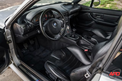 2000 BMW M Coupe in Titanium Silver Metallic over Black Nappa