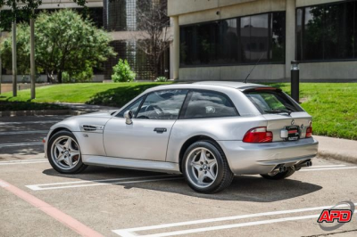 2000 BMW M Coupe in Titanium Silver Metallic over Black Nappa