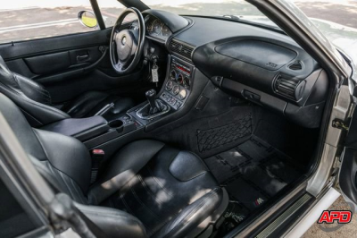 2000 BMW M Coupe in Titanium Silver Metallic over Black Nappa