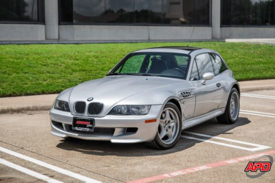 2000 BMW M Coupe in Titanium Silver Metallic over Black Nappa