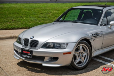 2000 BMW M Coupe in Titanium Silver Metallic over Black Nappa