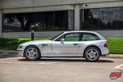 2000 BMW M Coupe in Titanium Silver Metallic over Black Nappa