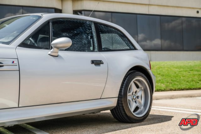 2000 BMW M Coupe in Titanium Silver Metallic over Black Nappa