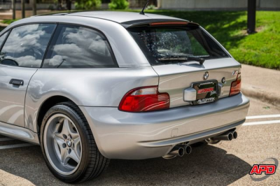 2000 BMW M Coupe in Titanium Silver Metallic over Black Nappa
