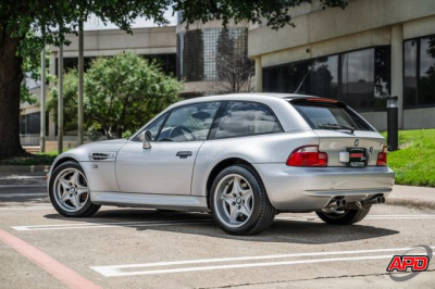 2000 BMW M Coupe in Titanium Silver Metallic over Black Nappa