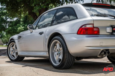 2000 BMW M Coupe in Titanium Silver Metallic over Black Nappa