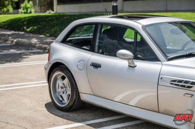 2000 BMW M Coupe in Titanium Silver Metallic over Black Nappa
