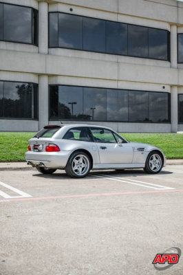 2000 BMW M Coupe in Titanium Silver Metallic over Black Nappa