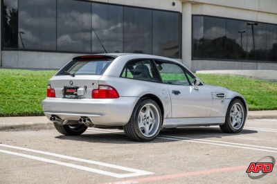 2000 BMW M Coupe in Titanium Silver Metallic over Black Nappa