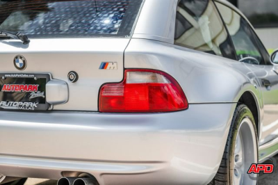 2000 BMW M Coupe in Titanium Silver Metallic over Black Nappa