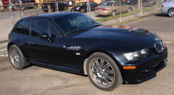 2000 BMW M Coupe in Cosmos Black Metallic over Black Nappa