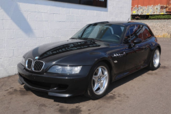 2000 BMW M Coupe in Cosmos Black Metallic over Black Nappa