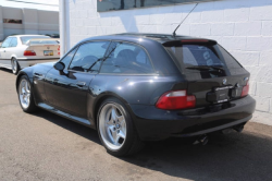 2000 BMW M Coupe in Cosmos Black Metallic over Black Nappa