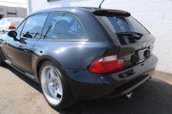 2000 BMW M Coupe in Cosmos Black Metallic over Black Nappa