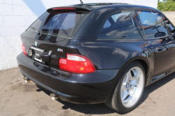 2000 BMW M Coupe in Cosmos Black Metallic over Black Nappa