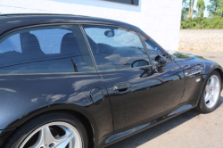 2000 BMW M Coupe in Cosmos Black Metallic over Black Nappa