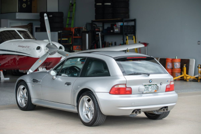 2000 BMW M Coupe in Titanium Silver Metallic over Dark Gray & Black Nappa