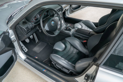 2000 BMW M Coupe in Titanium Silver Metallic over Dark Gray & Black Nappa