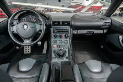 2000 BMW M Coupe in Titanium Silver Metallic over Dark Gray & Black Nappa