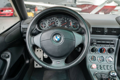 2000 BMW M Coupe in Titanium Silver Metallic over Dark Gray & Black Nappa