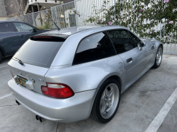 2000 BMW M Coupe in Titanium Silver Metallic over Black Nappa