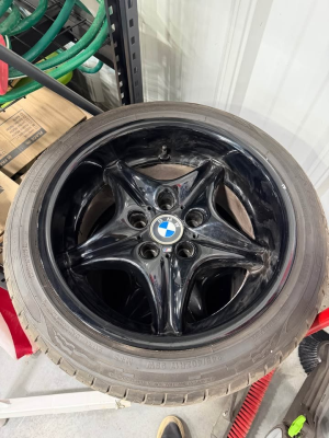 2000 BMW M Coupe in Titanium Silver Metallic over Black Nappa