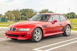 2000 BMW M Coupe in Imola Red 2 over Imola Red & Black Nappa