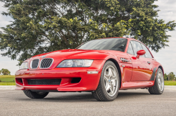 2000 BMW M Coupe in Imola Red 2 over Imola Red & Black Nappa