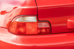 2000 BMW M Coupe in Imola Red 2 over Imola Red & Black Nappa